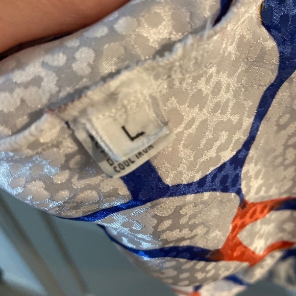 La Chemise Women's Large Side Tie Blouse - Picture 5 of 6